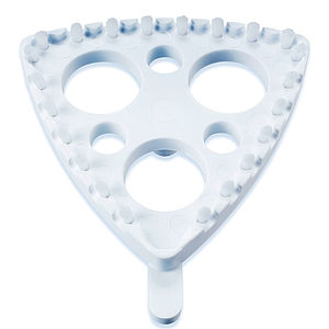 Filip sieve cleaning brush with white nylon bristles for synthetic mesh